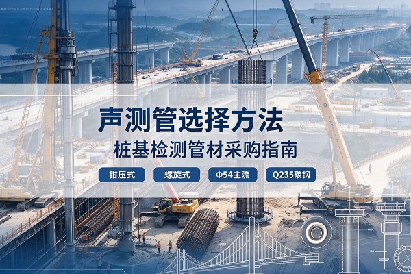 民丰声测管选型标准