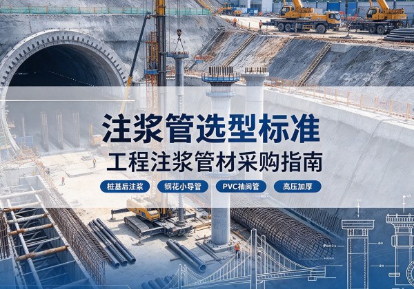 民丰注浆管选型标准